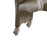 Wooden Antique Upholstered  Arm Chair White And Gray