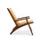 Wide Wooden Antique Upholstery Chair for living room