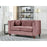 2 Seater Velvet Loveseat