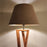 Arc LED Wooden Floor Lamp