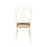 Wooden Cato Cross Back Side Dinning Chair  (Set of 2)