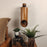 Cedar Brown Wooden Wall Light