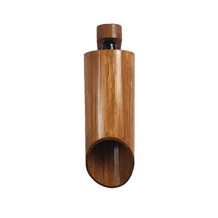 Cedar Brown Wooden Wall Light