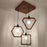 Clark Brown Cluster Hanging Lamp