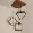 Clark Brown Cluster Hanging Lamp