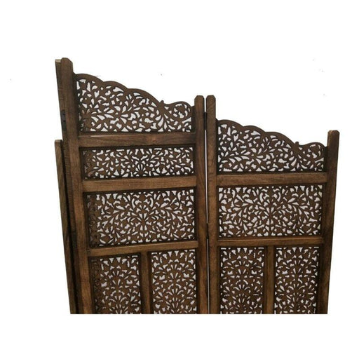 4 - Panel Solid Wood Folding Room Divider