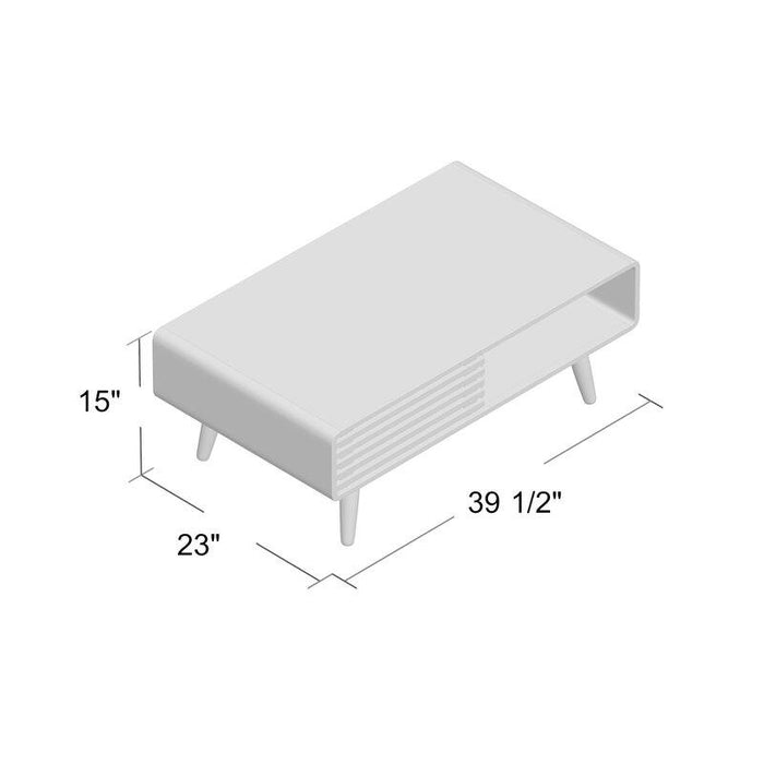 4-Legs Coffee Table with Storage