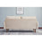 Velvet Square Arm Loveseat with Reversible Cushions