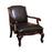 Wooden Wide Armchair with arm rest