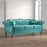 Evianna Velvet Rolled Arm Sofa