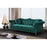Evianna Velvet Rolled Arm Sofa