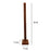 Excalibur LED Wooden Floor Lamp With Brown Base