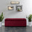 Upholstered Flip Top Storage Bench Solid Wood Bench Shoe Rack