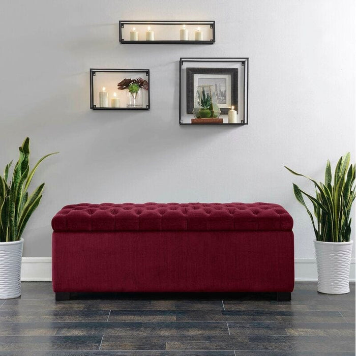Upholstered Flip Top Storage Bench Solid Wood Bench Shoe Rack