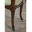 Teak Wood Upholstered Bench