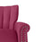 Greggs Wide Tufted Armchair and Ottoman