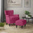 Greggs Wide Tufted Armchair and Ottoman