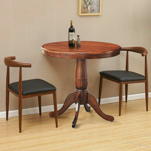 Wooden Sheesham Wood Round Dinning Table