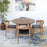 Wooden Dining Table 4+1 Chair And Table Set Sheesham Wood Dining Table Set