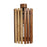 Hexa Brown Wooden Wall Light