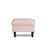 Wide Tufted chair and Ottoman