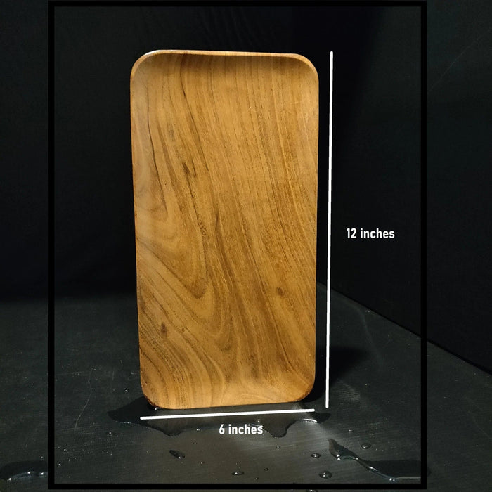 WOODEN SERVING TRAY II PLATTER