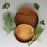 MODERN SERVING TRAY SET OF 2 WITH IRON HANDLE || ACACIA WOOD || WATER PROOF