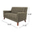 Square Arm Loveseat for living Room Bed Room