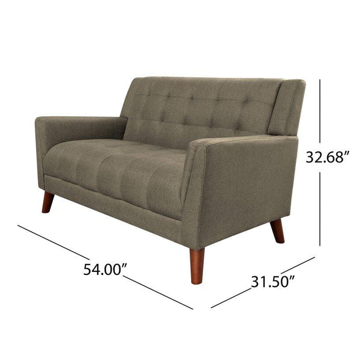 Square Arm Loveseat for living Room Bed Room