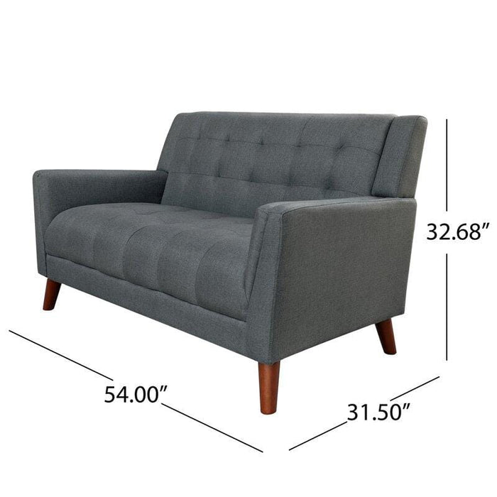 Square Arm Loveseat for living Room Bed Room