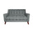 Square Arm Loveseat for living Room Bed Room