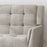 Square Arm Loveseat for living Room Bed Room