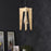 Jet Brown Wooden Single Hanging Lamp