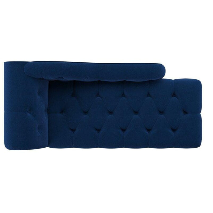 Tufted Right-Arm Chaise Lounge
