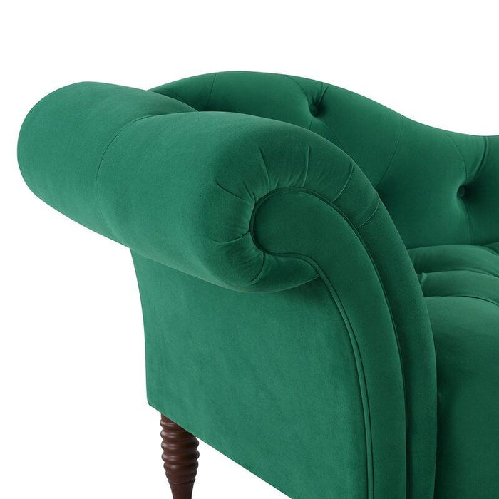 Tufted Right-Arm Chaise Lounge
