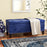 Upholstered Flip Top Storage Bench Solid Wood Bench Shoe Rack