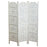 3 Panels wooden partition Solid Wood Folding Room Divider