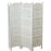 3 Panels wooden partition Solid Wood Folding Room Divider