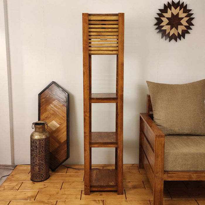 Lighthouse Wooden Floor Lamp