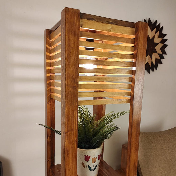 Lighthouse Wooden Floor Lamp