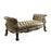 Lissandra Upholstered Bench Golden