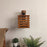 Lyon Brown Wooden Wall Light