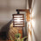 Lyon Brown Wooden Wall Light