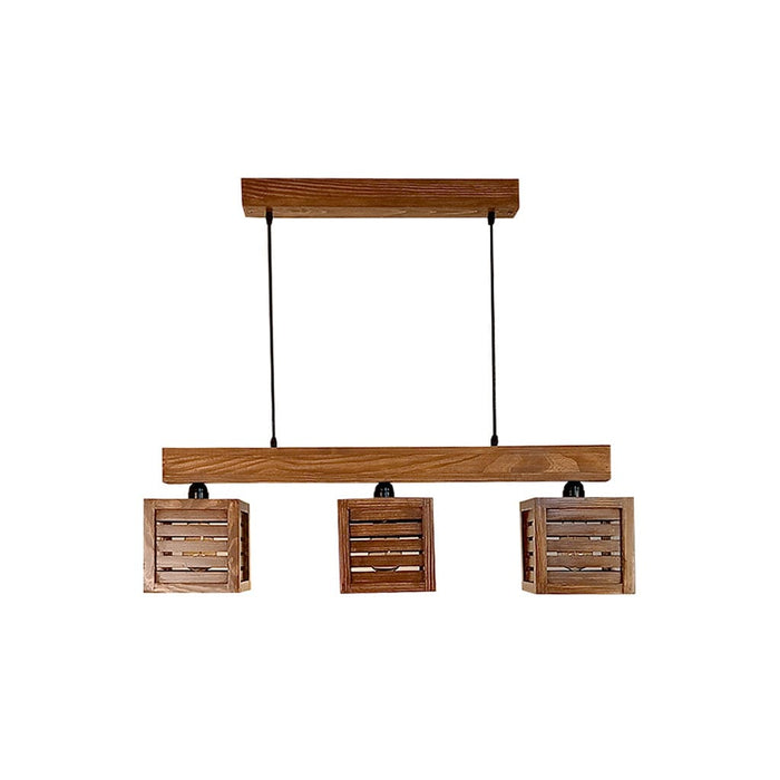 Ventus Brown Wooden Series Hanging Lamp