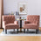 Wide Tufted Armchair (Set of 2)