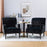 Wide Tufted Armchair (Set of 2)