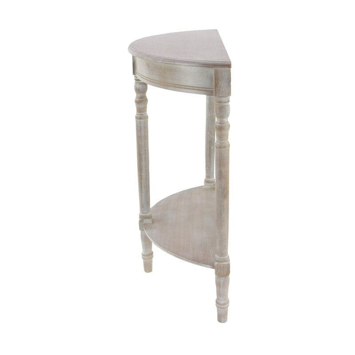 Half Moon shape Wooden Console Table