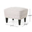 Michaelson Wide Tufted Armchair and Ottoman