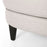 Michaelson Wide Tufted Armchair and Ottoman