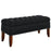 Mortensen Upholstered Flip Top Storage Bench